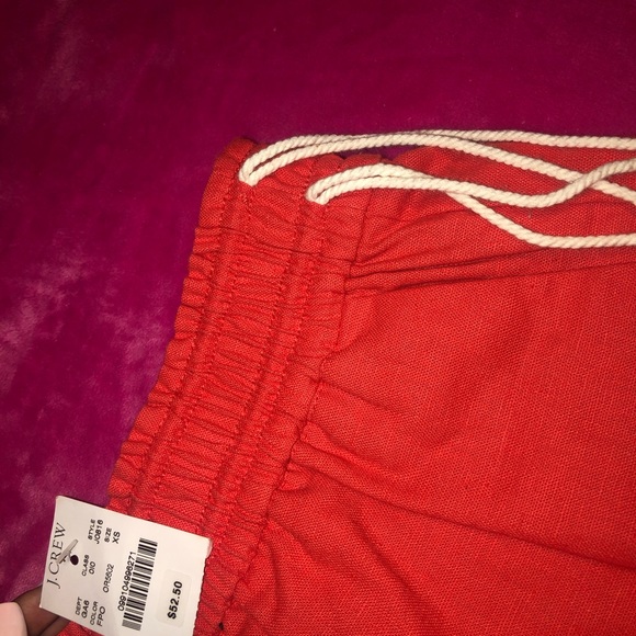 Jcrew orange flared shorts - Picture 4 of 4